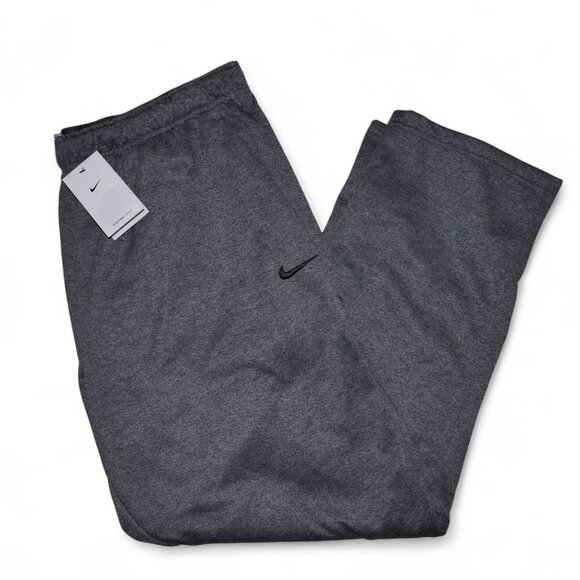 Nike Men's Size 4XL Therma-Fit Sweatpants Charcoal Heather Grey Athleticwear NWT - Picture 6 of 8